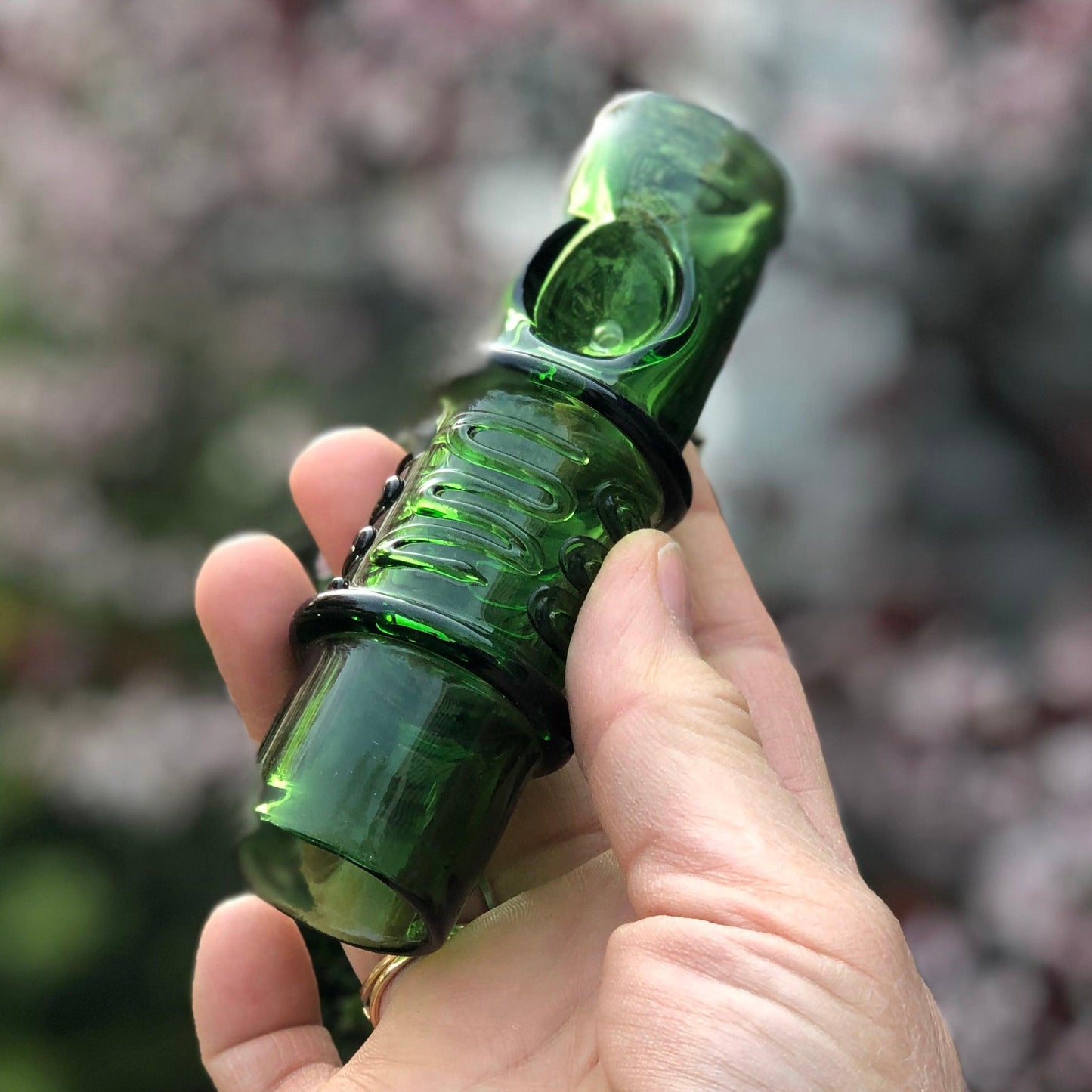 Green Glass Steamroller - SensiBox