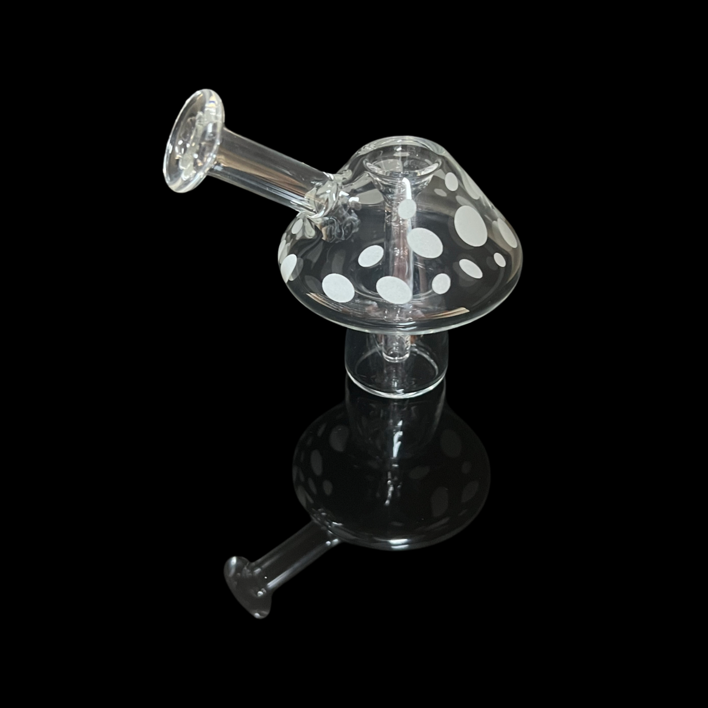 "Mushroom" Glow-in-the-Dark Mini Bubbler