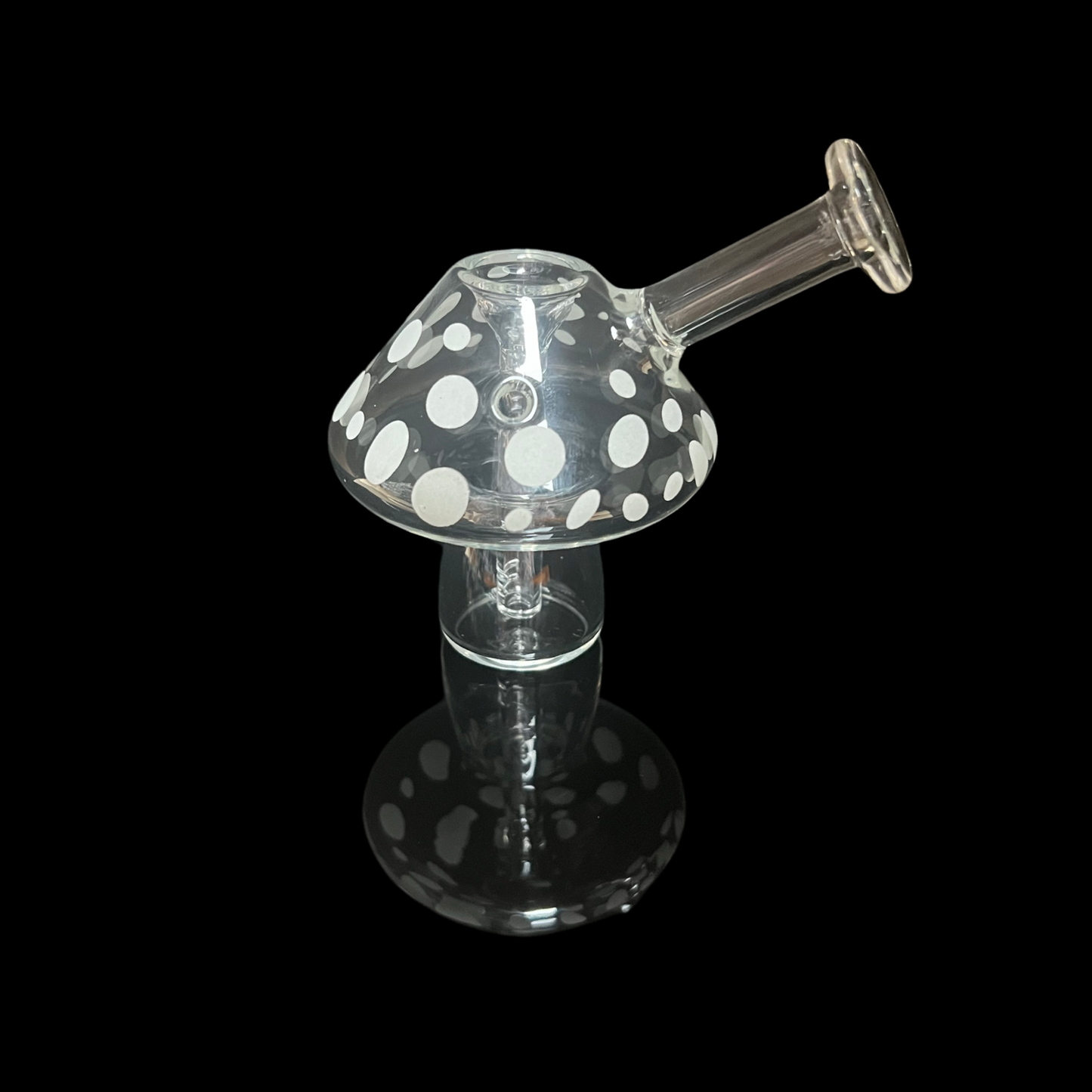 "Mushroom" Glow-in-the-Dark Mini Bubbler