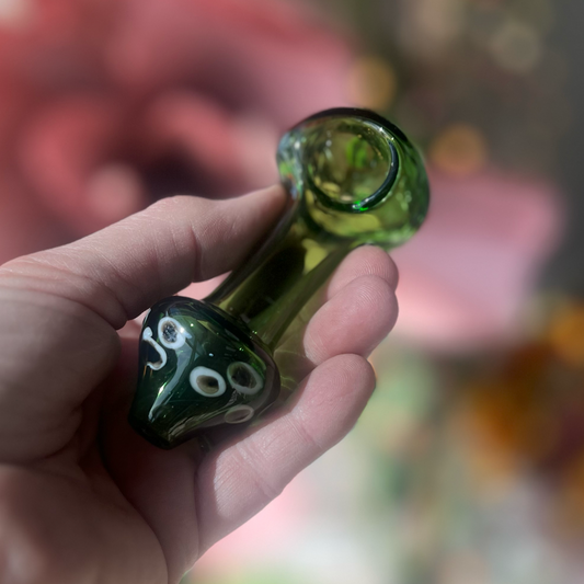 Green Mushroom Pipe - SensiBox